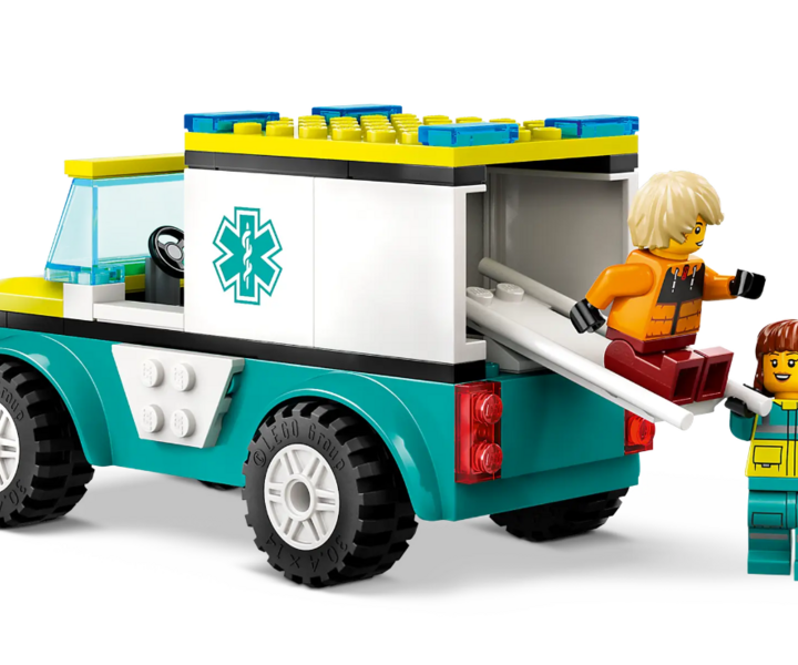 LEGO® 60403 Rettungswagen und Snowboarder