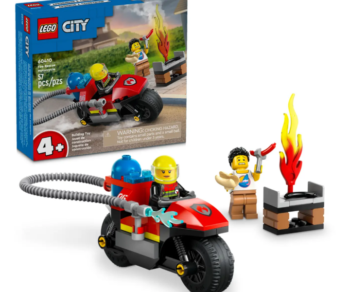 LEGO® 60410 La moto d’intervention rapide des pompiers