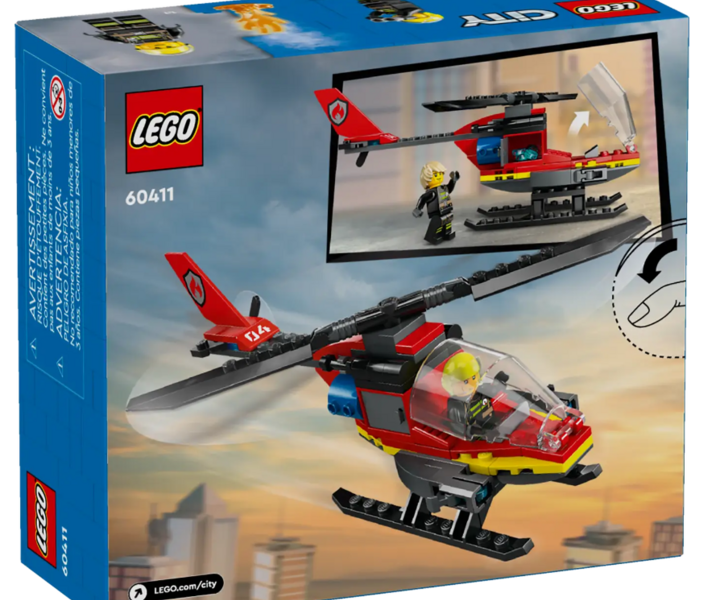 LEGO® 60411 Fire Rescue Helicopter