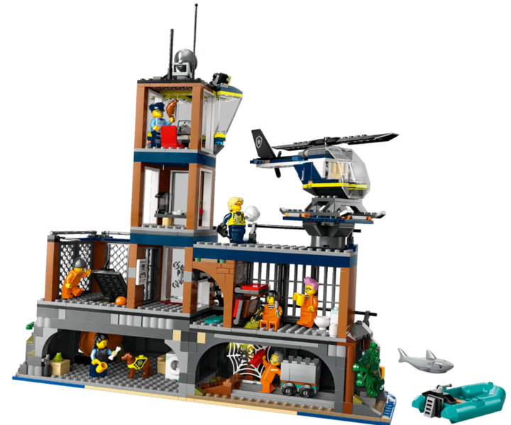 LEGO® 60419 La prison de la police en haute mer