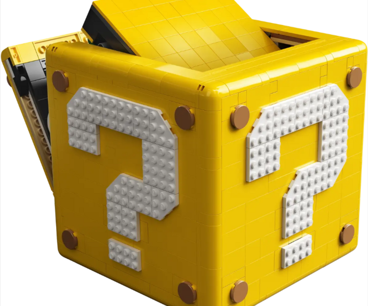 LEGO® 71395 Fragezeichen-Block aus Super Mario 64™