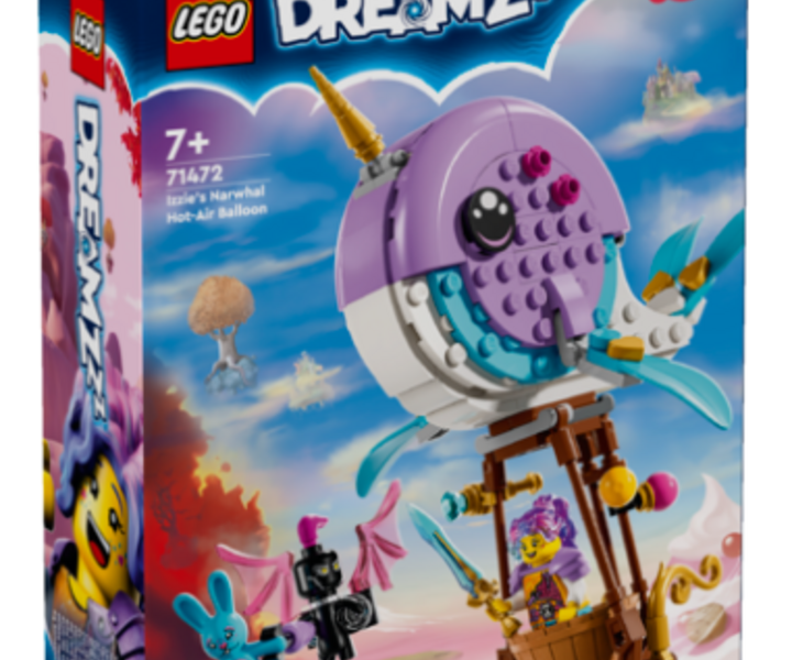 LEGO® 71472 Izzie's Narwhal Hot-Air Balloon