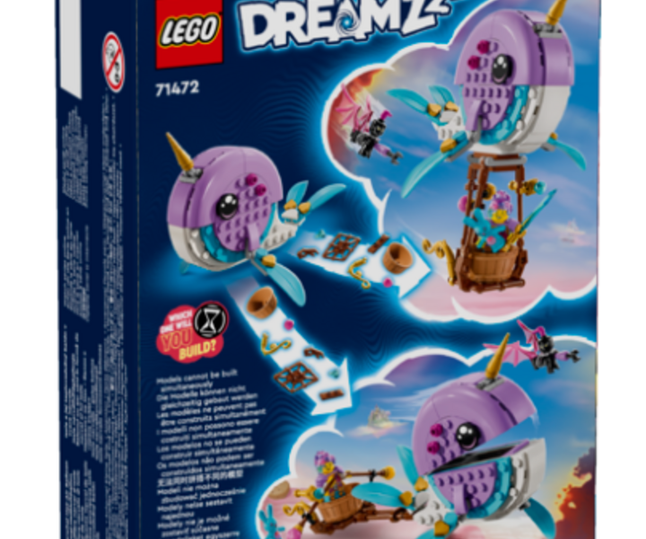 LEGO® 71472 Izzie's Narwhal Hot-Air Balloon