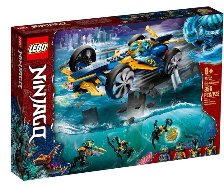 LEGO® 71752 Ninja-Unterwasserspeeder