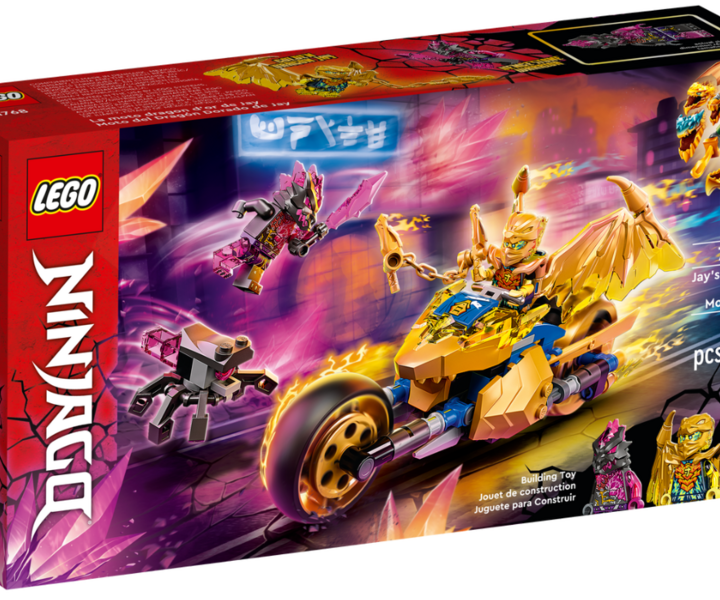 LEGO® 71768 Jays Golddrachen-Motorrad