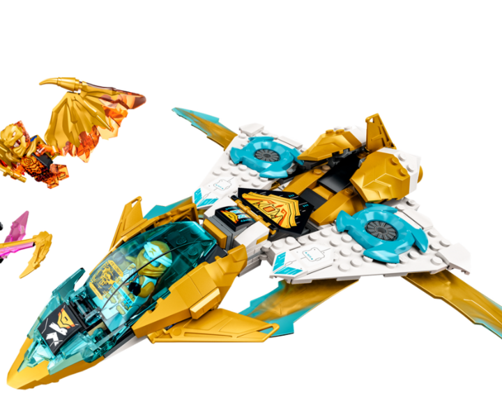 LEGO® 71770 Zanes Golddrachen-Jet