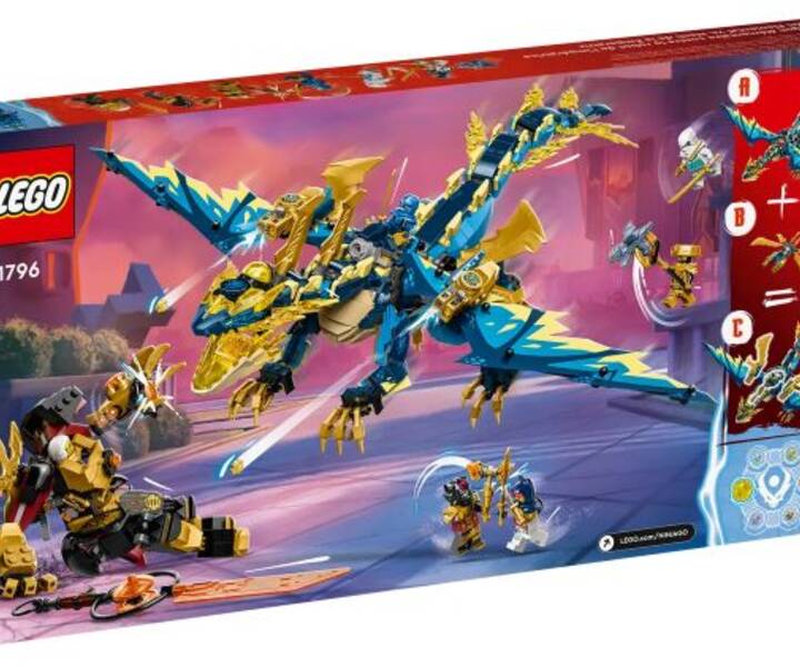 LEGO® 71796 Elemental Dragon vs. The Empress Mech