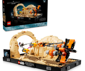LEGO® 75380 Diorama Gara degli sgusci su Mos Espa