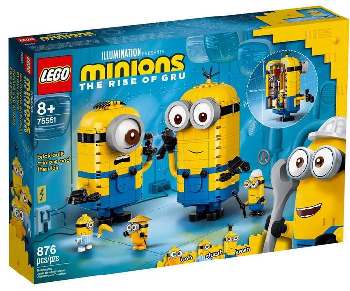 LEGO® 75551 Minions-Figuren Bauset mit Versteck