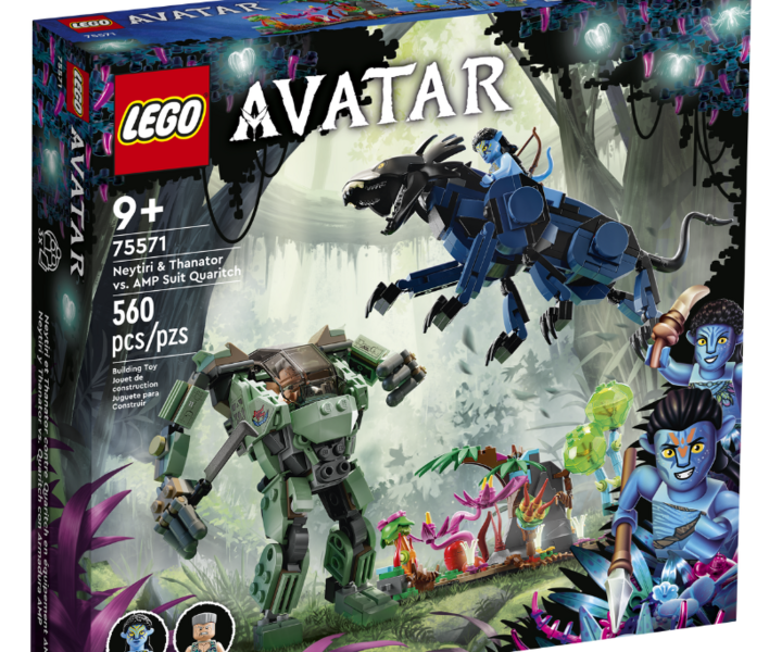 LEGO® 75571 Neytiri et le Thanator vs. Quaritch dans l’exosquelette AMP
