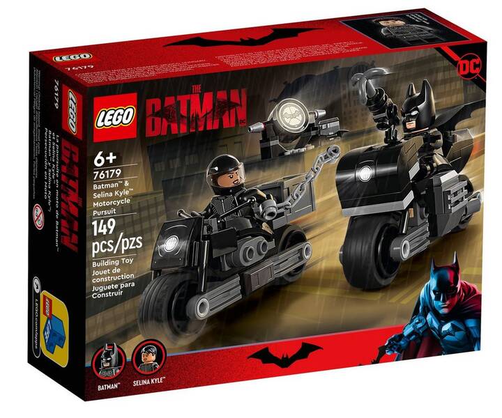 LEGO® 76179 La course-poursuite en motos de Batman™ et Selina Kyle™