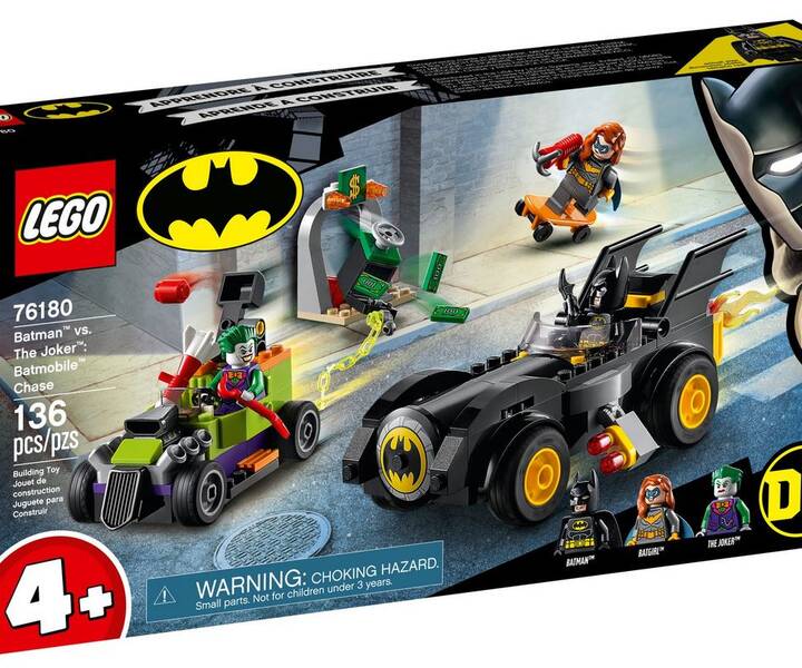 LEGO® 76180 Batman™ vs. Joker™: Verfolgungsjagd im Batmobil
