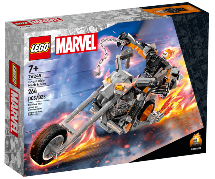 LEGO® 76245 Ghost Rider Mech & Bike