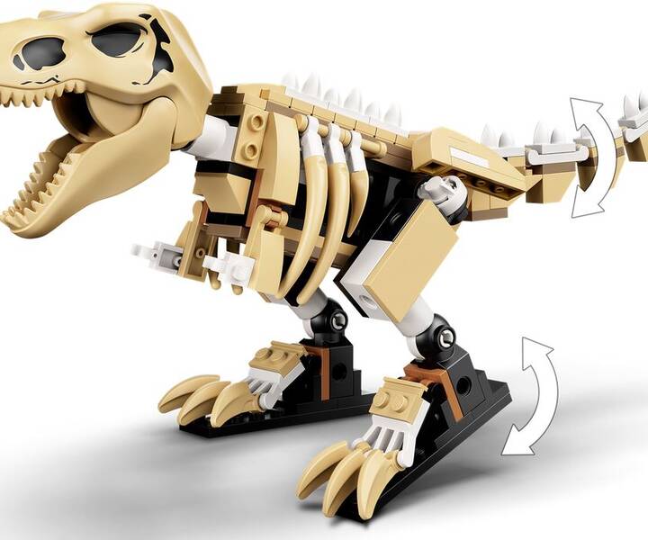 LEGO® 76940 Jurassic World™ T. Rex-Skelett in der Fossilienausstellung
