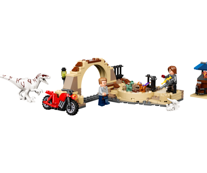LEGO® 76945 Atrociraptor: Motorradverfolgungsjagd