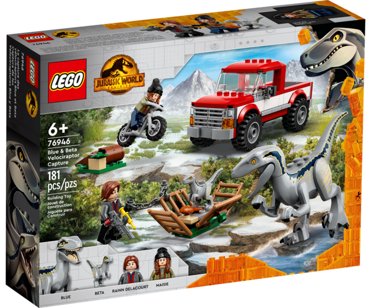 LEGO® 76946 Blue & Beta Velociraptor Capture