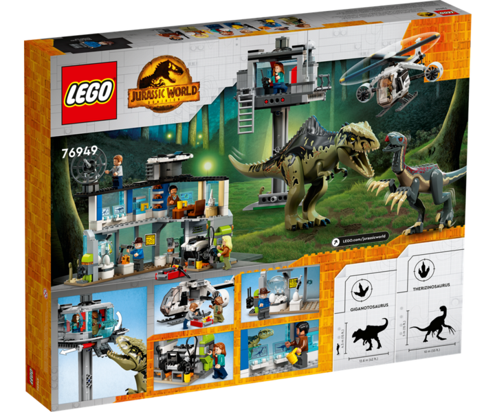 LEGO® 76949 Giganotosaurus & Therizinosaurus Attack