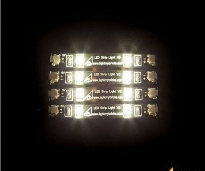 LMB 810049 Strip Lights Weiss (4er-Pack)