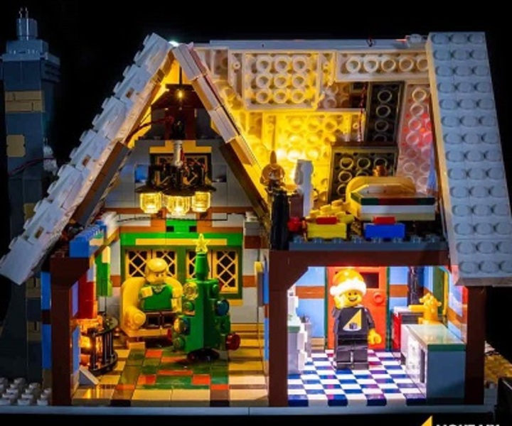 LMB 910229 LED-Beleuchtungsset Winterliche Hütte LEGO® 10229