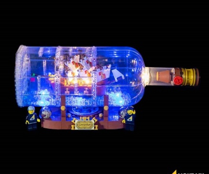 LMB 921313 LED-Beleuchtungsset Schiff in der Flasche LEGO® 21313