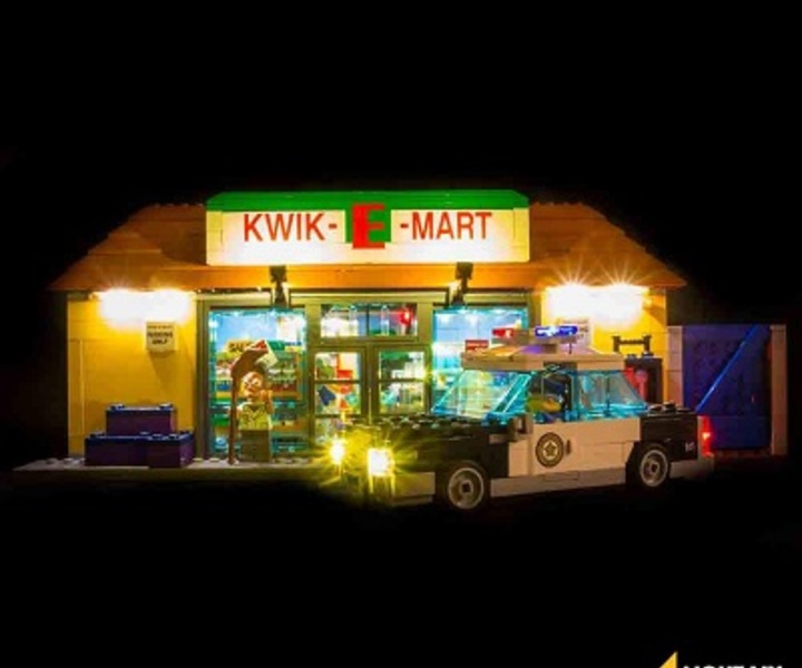 LMB 971016 LED-Beleuchtungsset Kwik-E-Markt LEGO® 71016