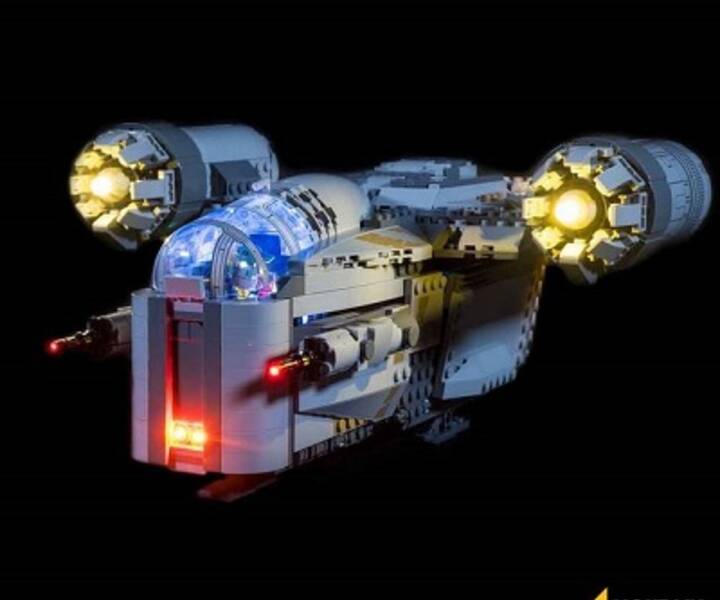 LMB 975292 LED The Mandalorian™ Transporter des Kopfgeldjägers LEGO® 75292